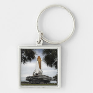 Porte-clés Palmetto arbres cadre navette spatiale Endeavour
