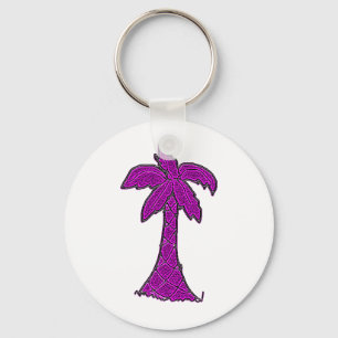 Porte-clés palmetto de la carolina du sud
