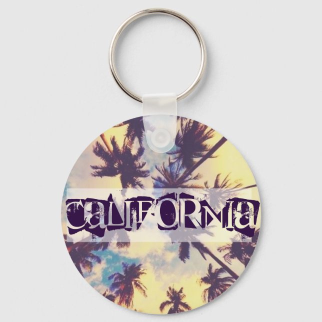 Porte-clés Palmiers de Californie (Recto)
