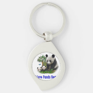 Porte-clés panda beras