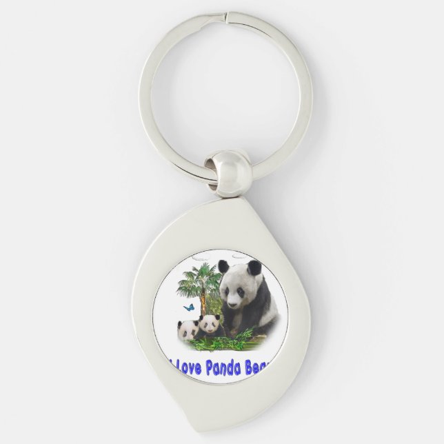 Porte-clés panda beras (Devant)