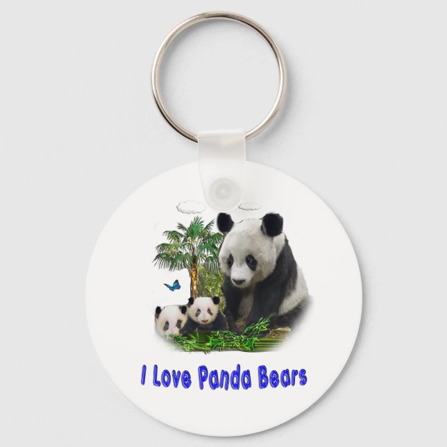 Porte-clés panda beras (Recto)