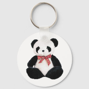Porte-clés Panda bourré mignon