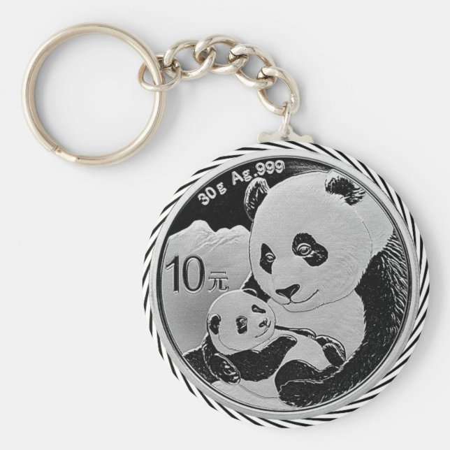 PORTE-CLÉS PANDA ET COIN CUB (Devant)