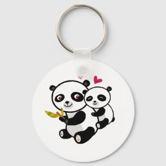 Porte-clés Panda Love <3