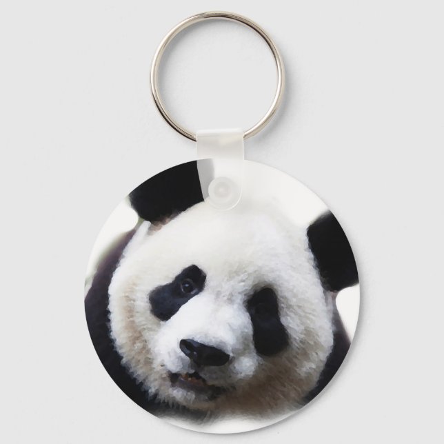 Porte-clés Panda Portrait Porte - clés (Recto)