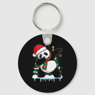 Porte-clés Panda qui fait dab Santa Noël Enfants Garçons Homm