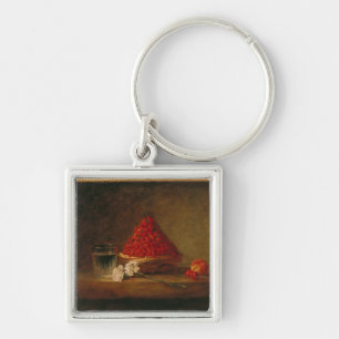 Porte-clés Panier avec les fraisiers communs, c.1761
