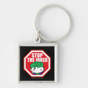 Porte-clés Panneau Chibi "Stop The Joker"