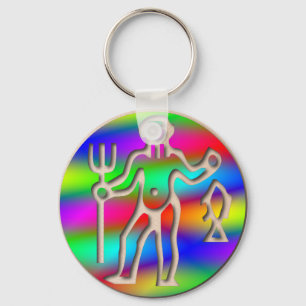 Porte-clés Panneau étoile Aquarius Zodiac