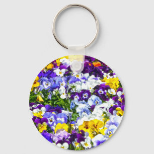 Porte-clés Pansies