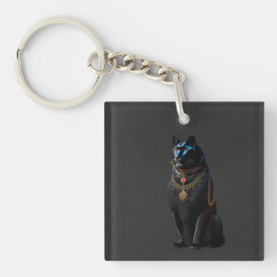 Porte-clés Panthère noire Porte - clé acrylique