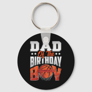 Porte-clés Papa basket-ball anniversaire Garçon Famille Balle