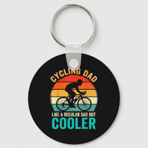 Porte-clés Papa cycliste comme un régulier mais vélo plus coo