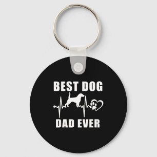 Porte-clés Papa de chien toujours Beagle chien battement de c