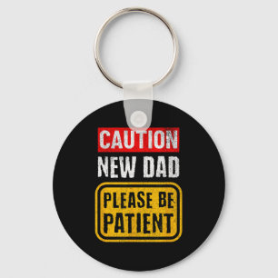 Porte-clés Papa drôle nouveau père premier bébé drôle