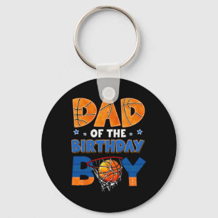 Porte-clés Papa du garçon de la fête d'anniversaire Sketll Ll
