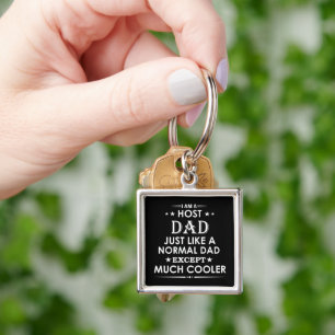 Porte-clés Papa hôte tout comme papa normal sauf beaucoup de 