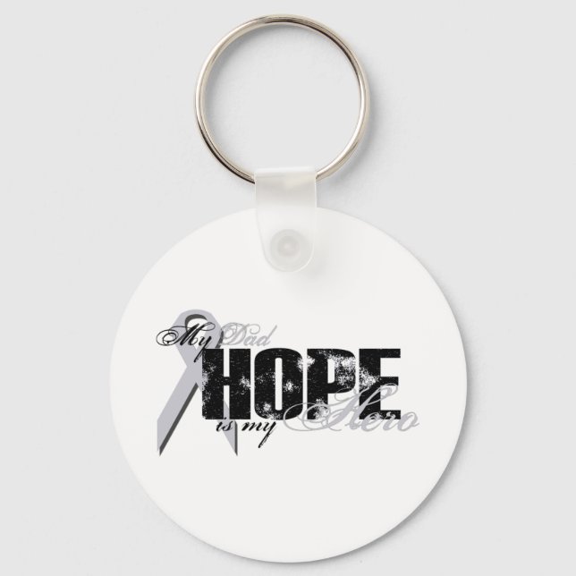 Porte-clés Papa Mon Héros - Lung Hope (Recto)