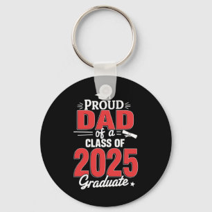 Porte-clés Papa Senior 2025 Papa fier d'un élève de la promot