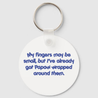 Porte-clés Papaw&apos ; s enveloppés (bleu)