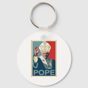 PORTE-CLÉS PAPE D'ESPOIR