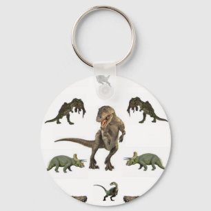 Porte-clés Papier Dinosaure