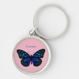 Porte-clés Papillon bleu Thunder_Cove