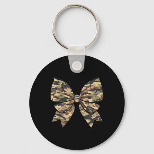 Porte-clés Papillon Bow Girls Femmes Camo Coquette Bow Duck H