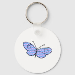 Porte-clés Papillon cosmique