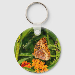 Porte-clés Papillon de la grande friture