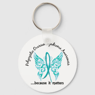 Porte-clés Papillon de tatouage Grunge 6.1 PCOS