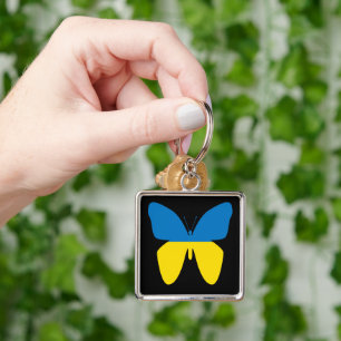 Porte-clés Papillon d'Ukraine