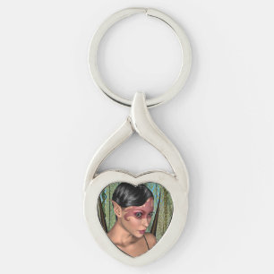 Porte-clés Papillon Fée
