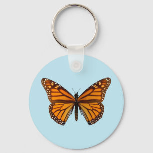 Porte-clés Papillon Monarque