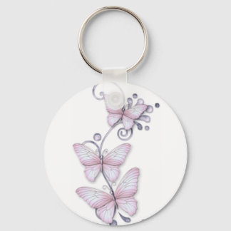 Porte-clés Papillons florissants