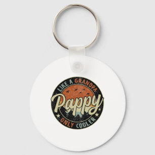 Porte-clés Pappy Comme Un Grand-Père Seulement Glacière Vinta