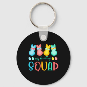 Porte-clés Pâques Bunnies Oeufs chasse Squad filles garçons h