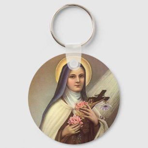 Porte-clés Pâques Religieuses vintages, Nonne avec Croix