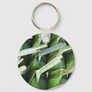 Porte-clés Paquets en feuille de bananier enveloppés