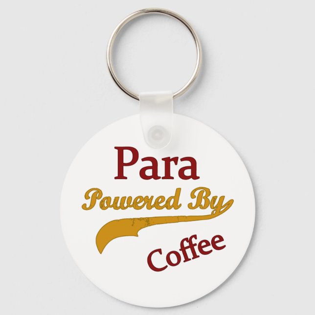 Porte-clés Para Alimenté Au Café (Recto)