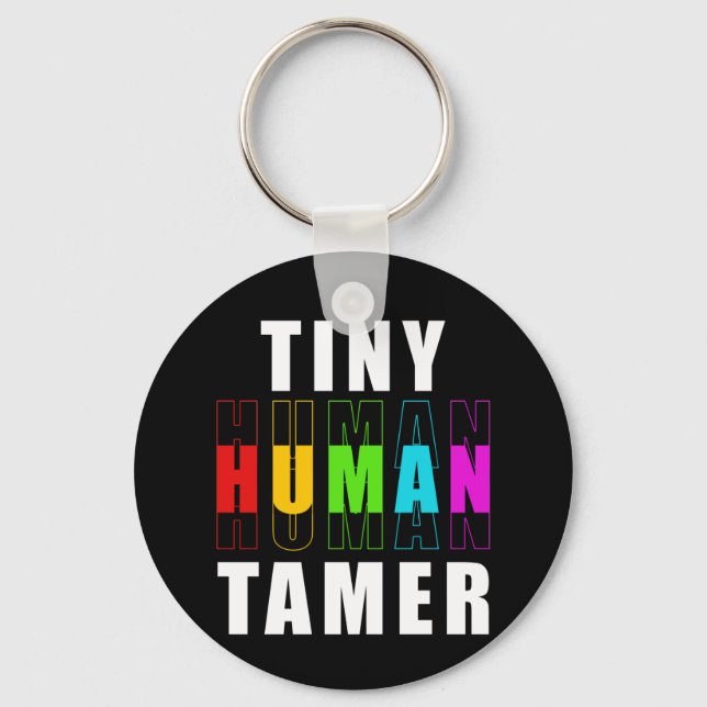 Porte-clés Paraéducateur Paraprofessionnel Tiny Tamer Enseign (Recto)