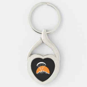 Porte-clés Paramotorisation Vintage rétro