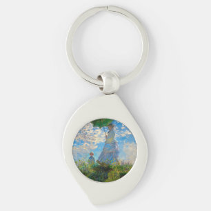 Porte-clés Parasol Monet Femme Impressionnisme