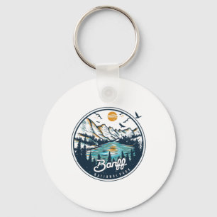 Porte-clés Parc national de Banff Randonnée Souvenir Cadeau