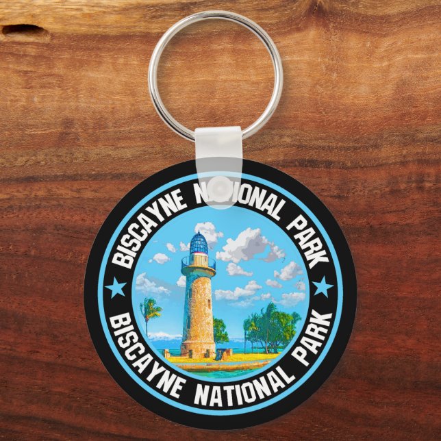 Porte-clés Parc national de Biscayne (Recto)