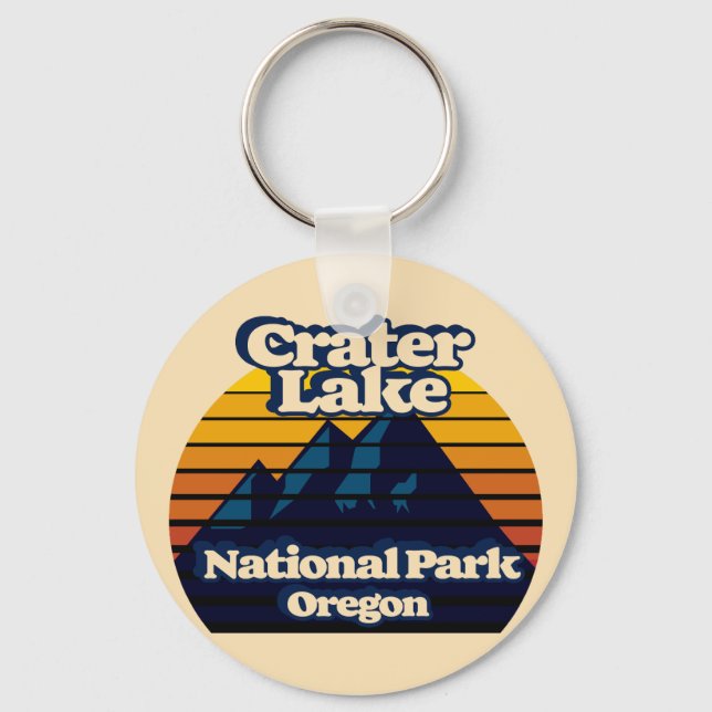 Porte-clés Parc national de Crater Lake (Recto)