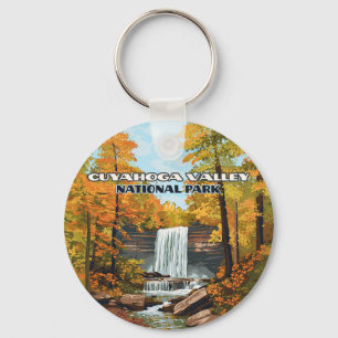 Porte-clés Parc national de la vallée de Cuyahoga Ohio Clevel