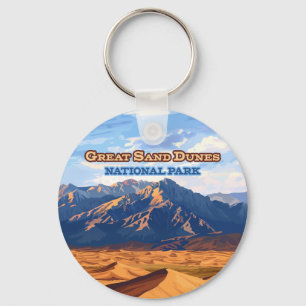 Porte-clés Parc National Des Dunes De Sable Great Colorado