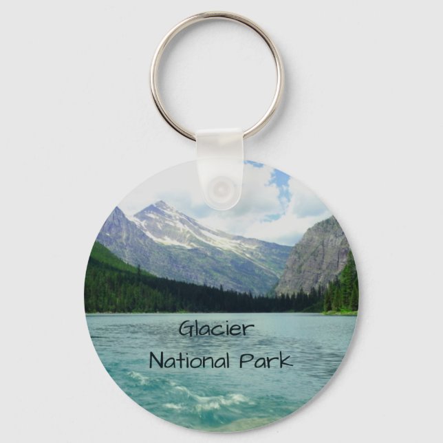 Porte-clés Parc national des Glaciers Montana (Recto)